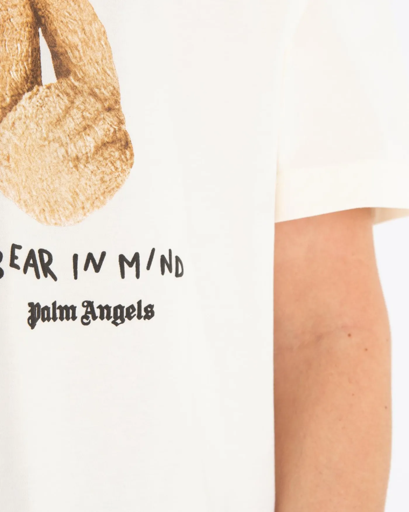 Heren Bear In Mind T-Shirt Wit