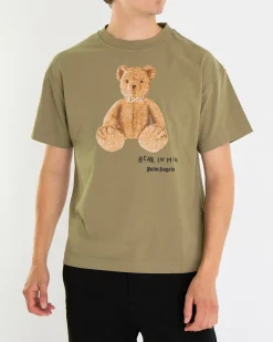 Heren Bear in Mind T-Shirt Groen