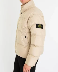 Heren Bomber Jacket Beige