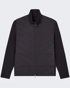 Heren Bomber Jacket Blauw