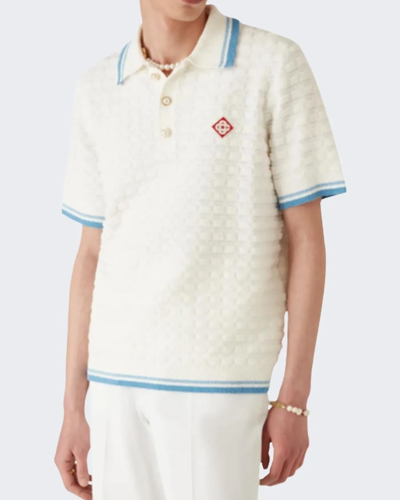 Heren Boucle Polo