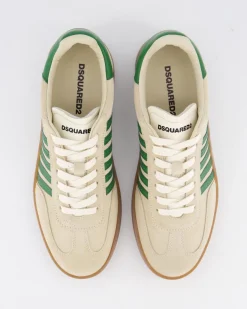 Heren Boxer Sneaker Beige/Groen