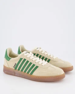 Heren Boxer Sneaker Beige/Groen