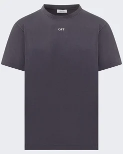 Heren Brush Arrow T-Shirt Blauw