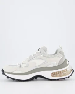 Heren Bubble Sneaker Wit/Grijs