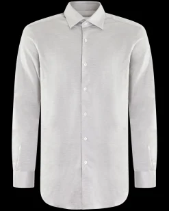 Heren Buttoned Knitshirt