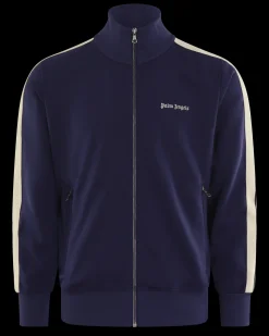 Heren Classic Logo Trackjacket Blauw