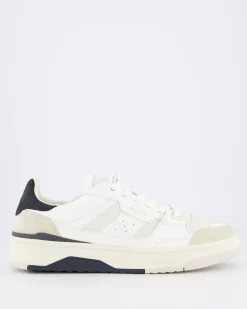 Heren Clay Sneaker Wit/Blauw