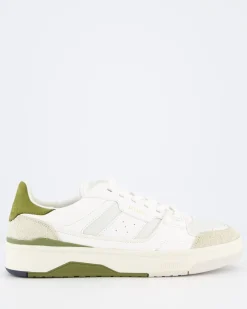 Heren Clay Sneaker Wit/Groen