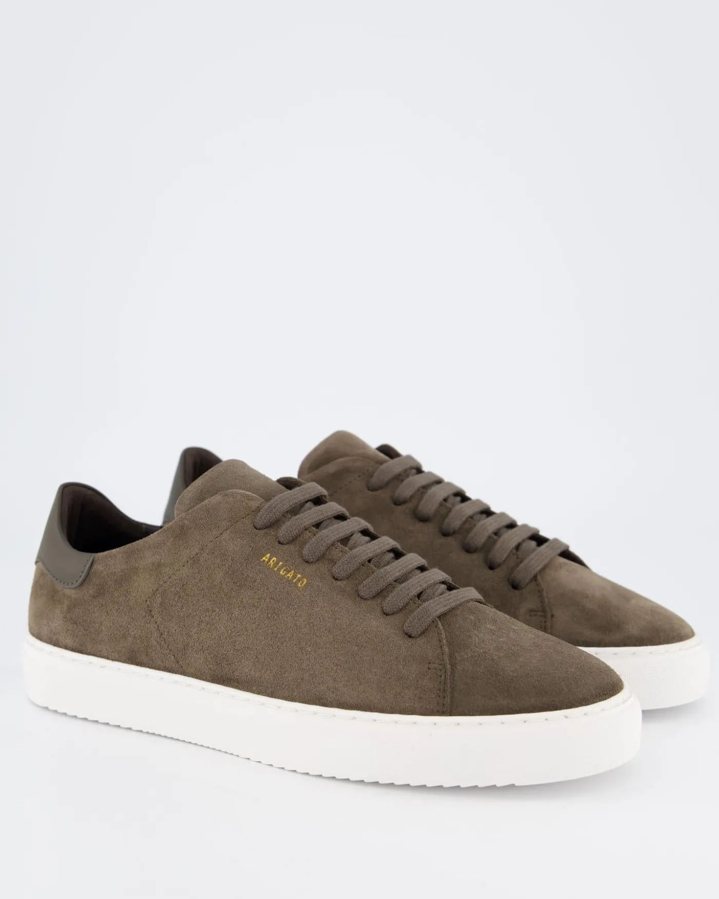 Heren Clean 90 Suede Sneaker Bruin