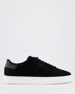Heren Clean 90 Suede Sneaker Zwart