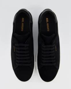 Heren Clean 90 Suede Sneaker Zwart