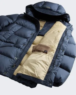 Heren Cloud Davis Parka Blauw