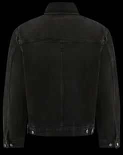 Heren Collared Denim Jacket
