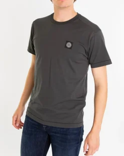 Heren Compasslogo T-Shirt Grijs
