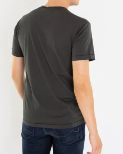 Heren Compasslogo T-Shirt Grijs