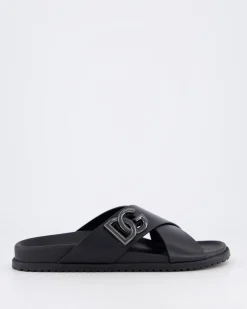 Heren Costiera Slipper Zwart
