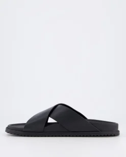 Heren Costiera Slipper Zwart