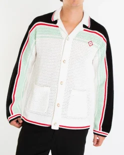 Heren Crochet Shirt