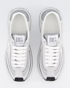 Heren Cushion Sneaker Mixed Grijs