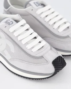 Heren Cushion Sneaker Mixed Grijs