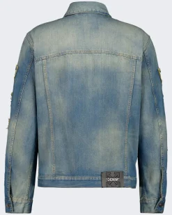 Heren Diag Patch Skate Denim