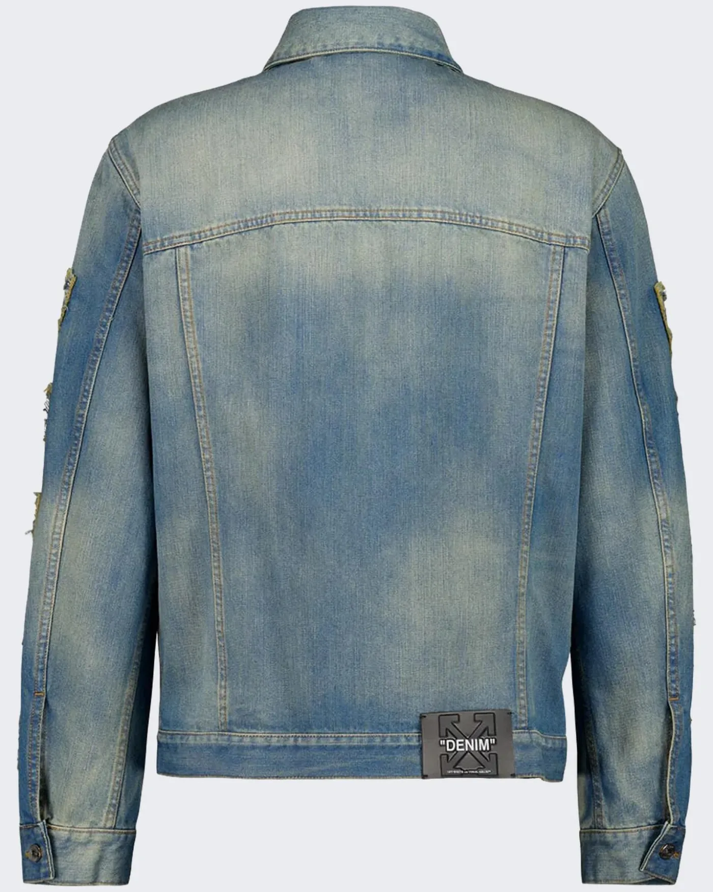 Heren Diag Patch Skate Denim