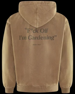 Heren Distressed Fuck Off Hoodie