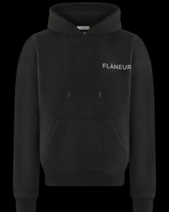 Heren Double Logo Washed Hoodie