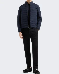 Heren Down Jacket Blauw