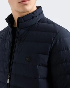 Heren Down Jacket Blauw