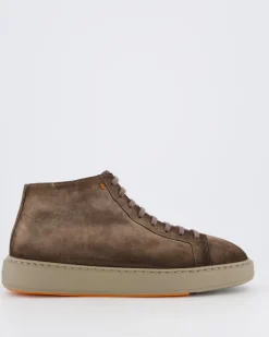 Heren Dump High Sneaker Beige