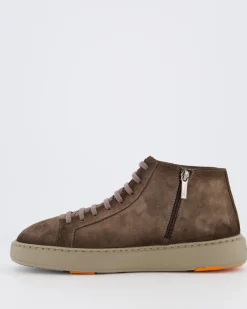 Heren Dump High Sneaker Beige