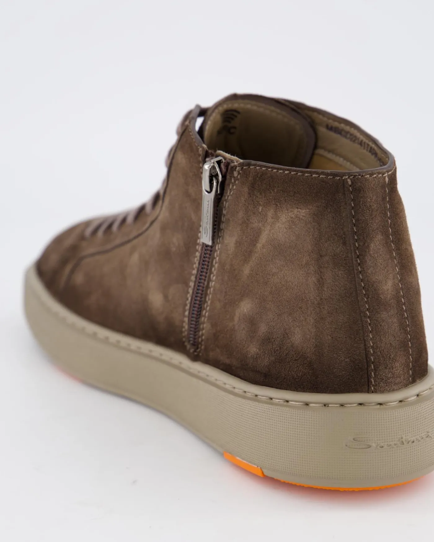 Heren Dump High Sneaker Beige