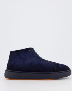 Heren Dump High Sneaker Blauw