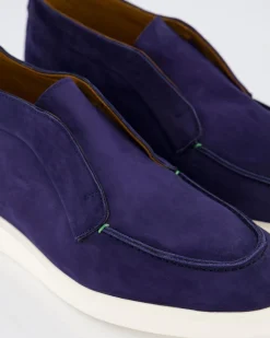 Heren Enzo Nubuck Loafer Navy