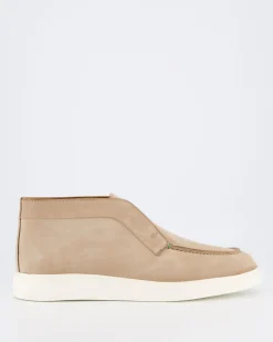 Heren Enzo Nubuck Mid Loafer Beige