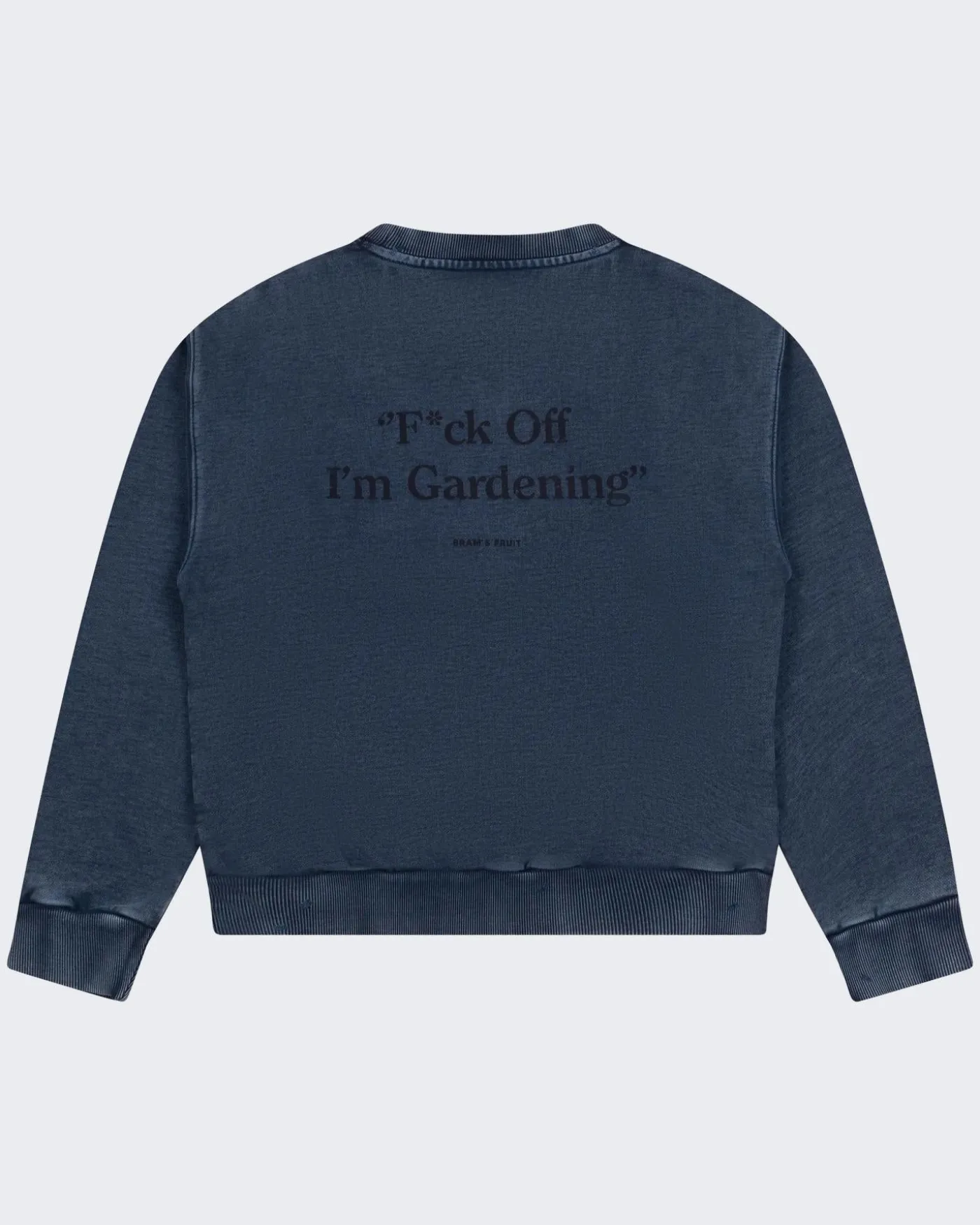 Heren F*ck Off Sweater Blauw