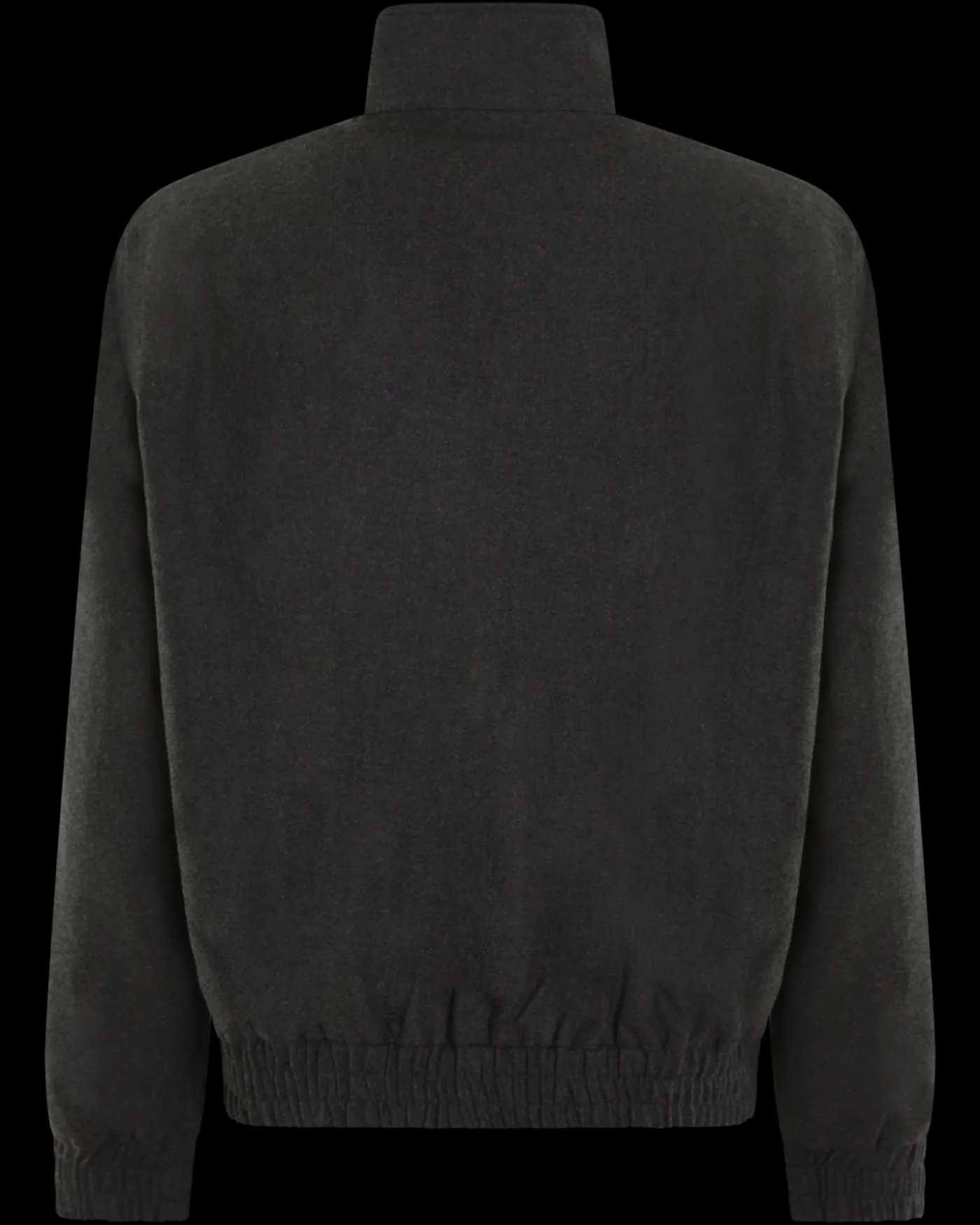 Heren Flanelle Trackjacket Grijs