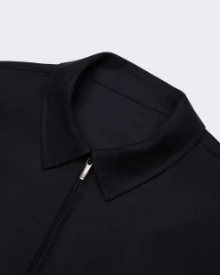 Heren FlannelStretch Overshirt Blauw