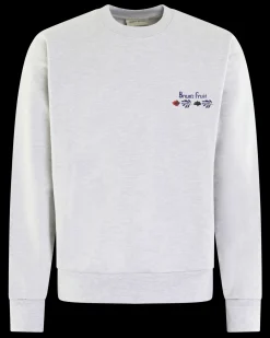 Heren Flora Sweater Grijs