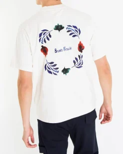 Heren Flora T-Shirt Wit