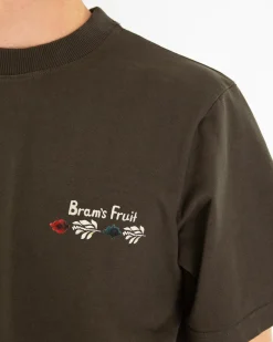 Heren Flora T-Shirt Zwart