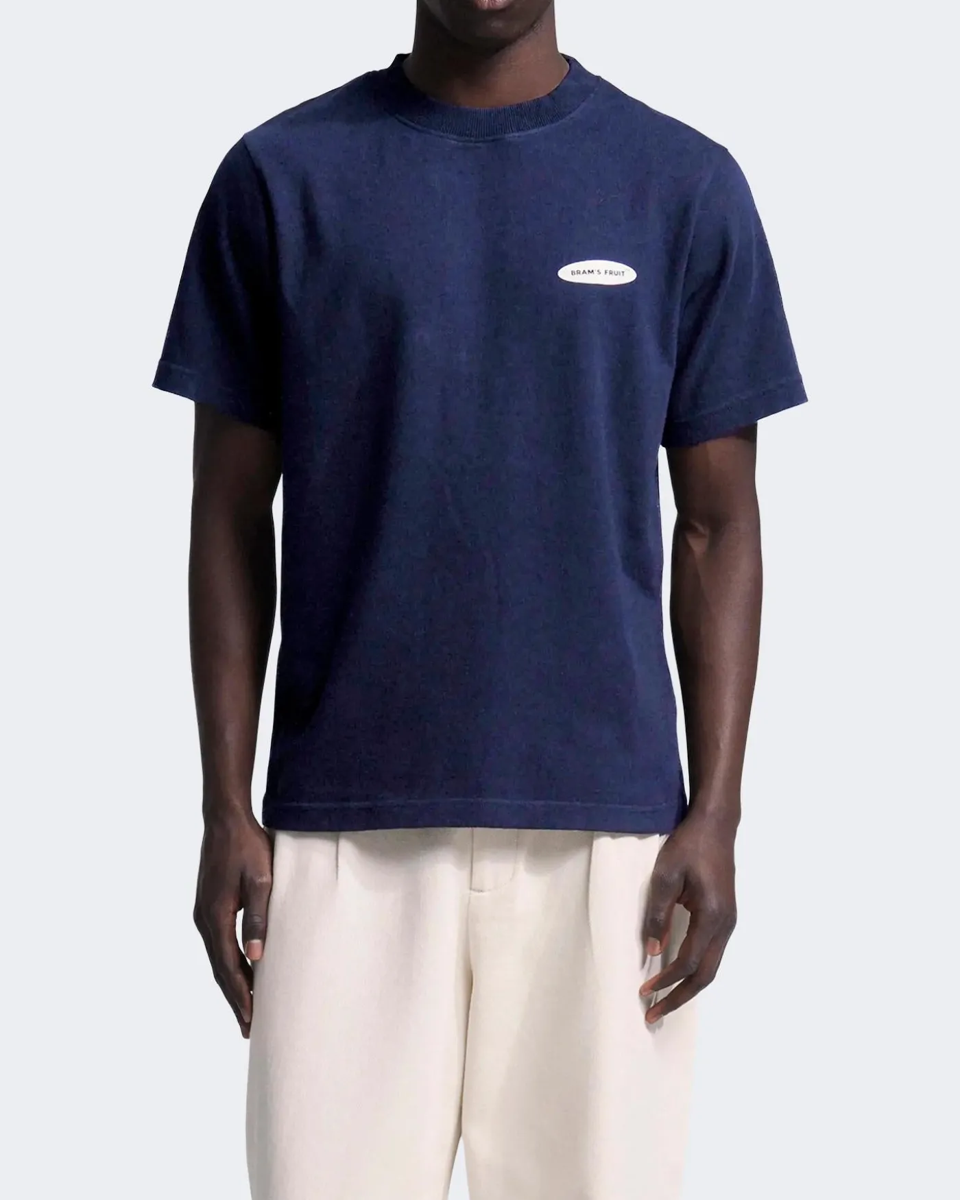 Heren Fuck Off T-shirt Blauw
