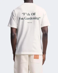 Heren Fuck Off T-shirt Wit