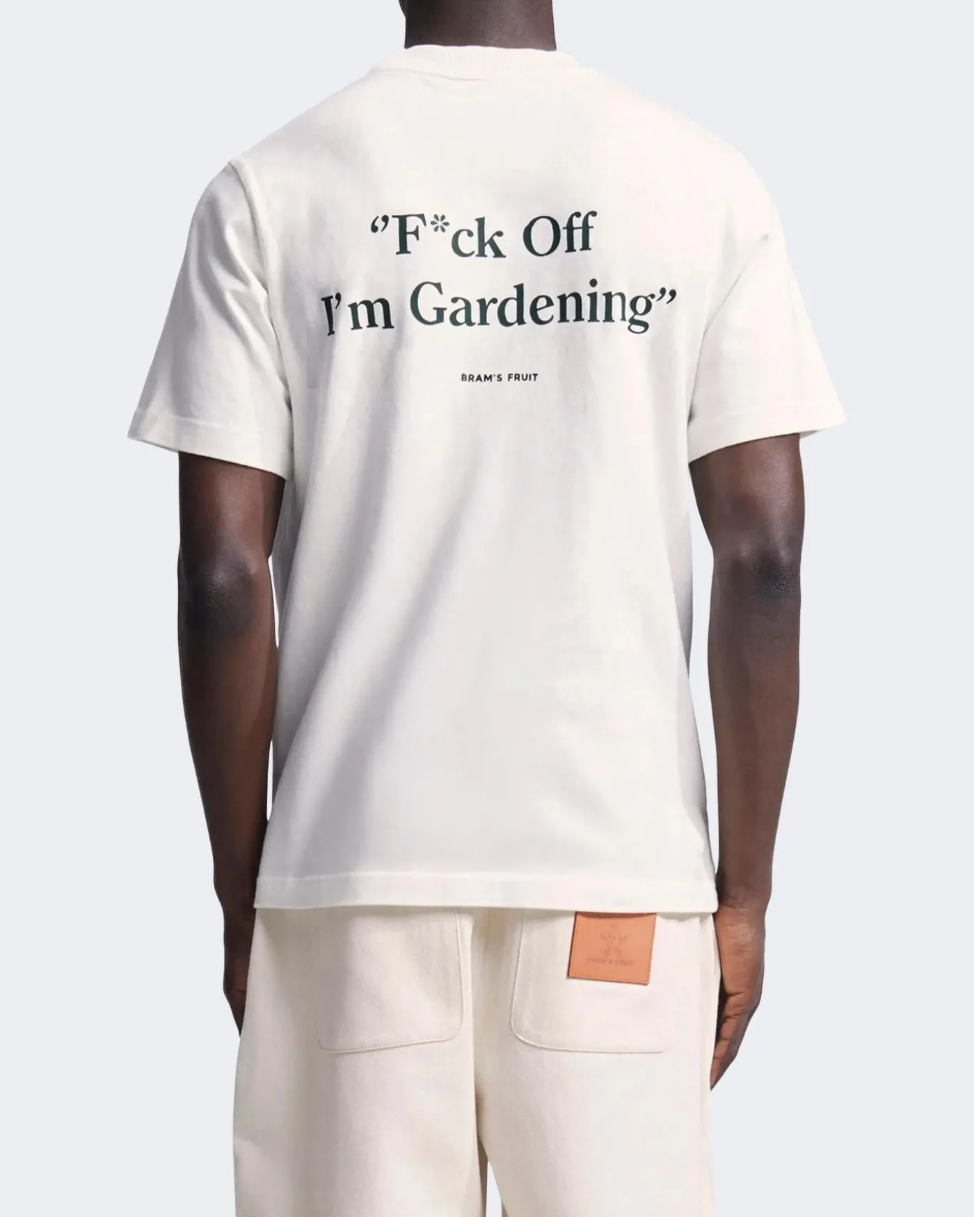 Heren Fuck Off T-shirt Wit