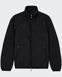 Heren Full Zip Down Jacket Zwart