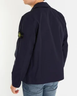 Heren Full Zip overshirt Blauw