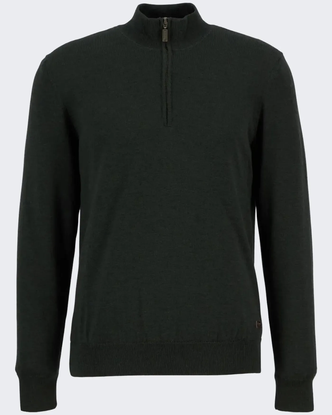 Heren Gamlin Half Zip Olive Groen