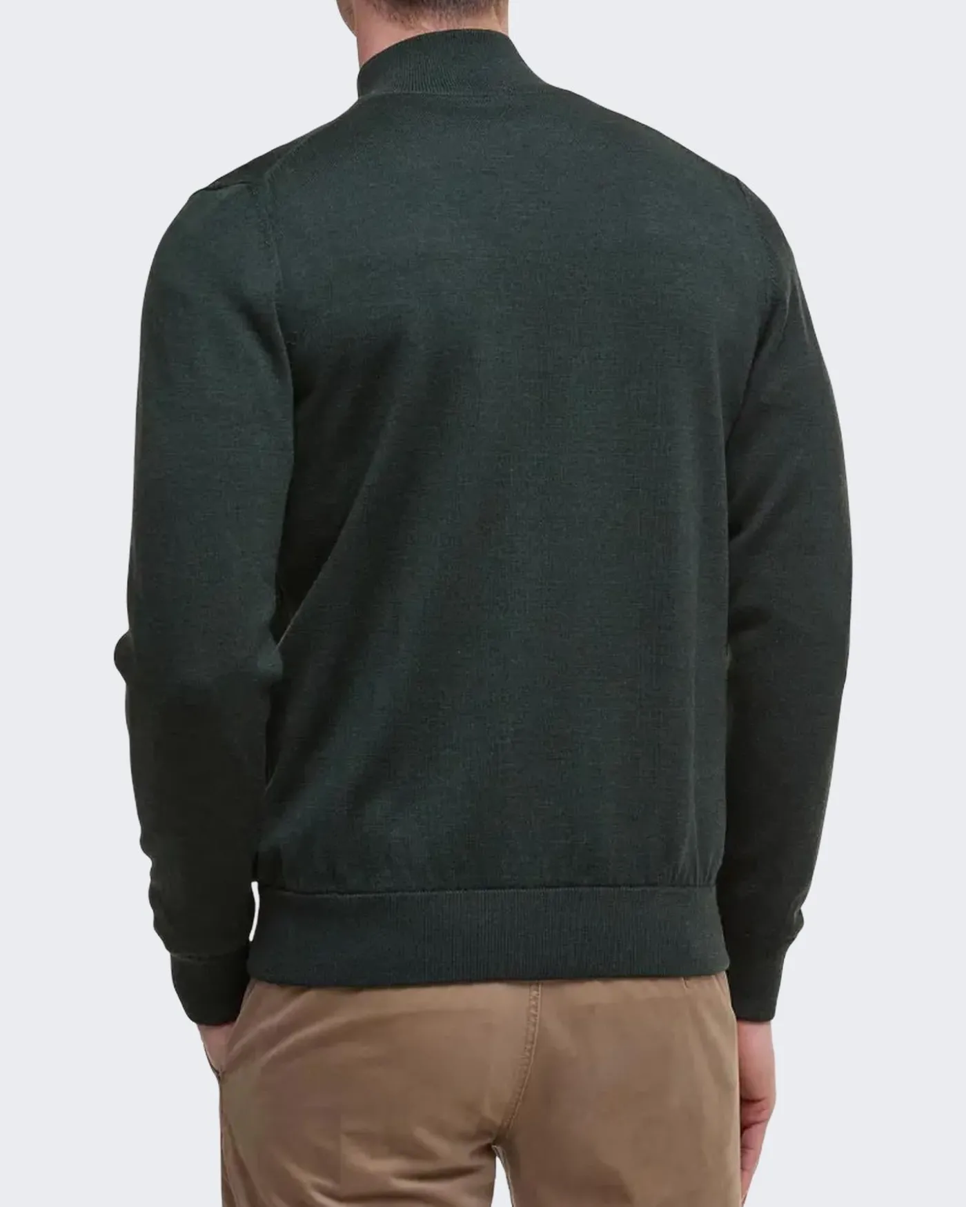 Heren Gamlin Half Zip Olive Groen